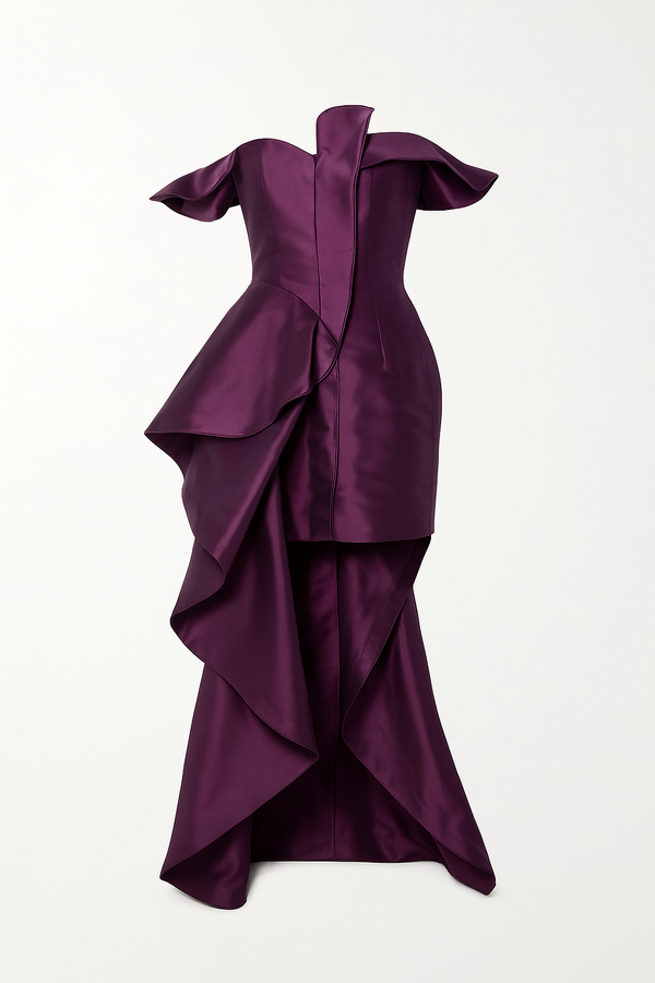 Off Shoulder Ruffle Dress