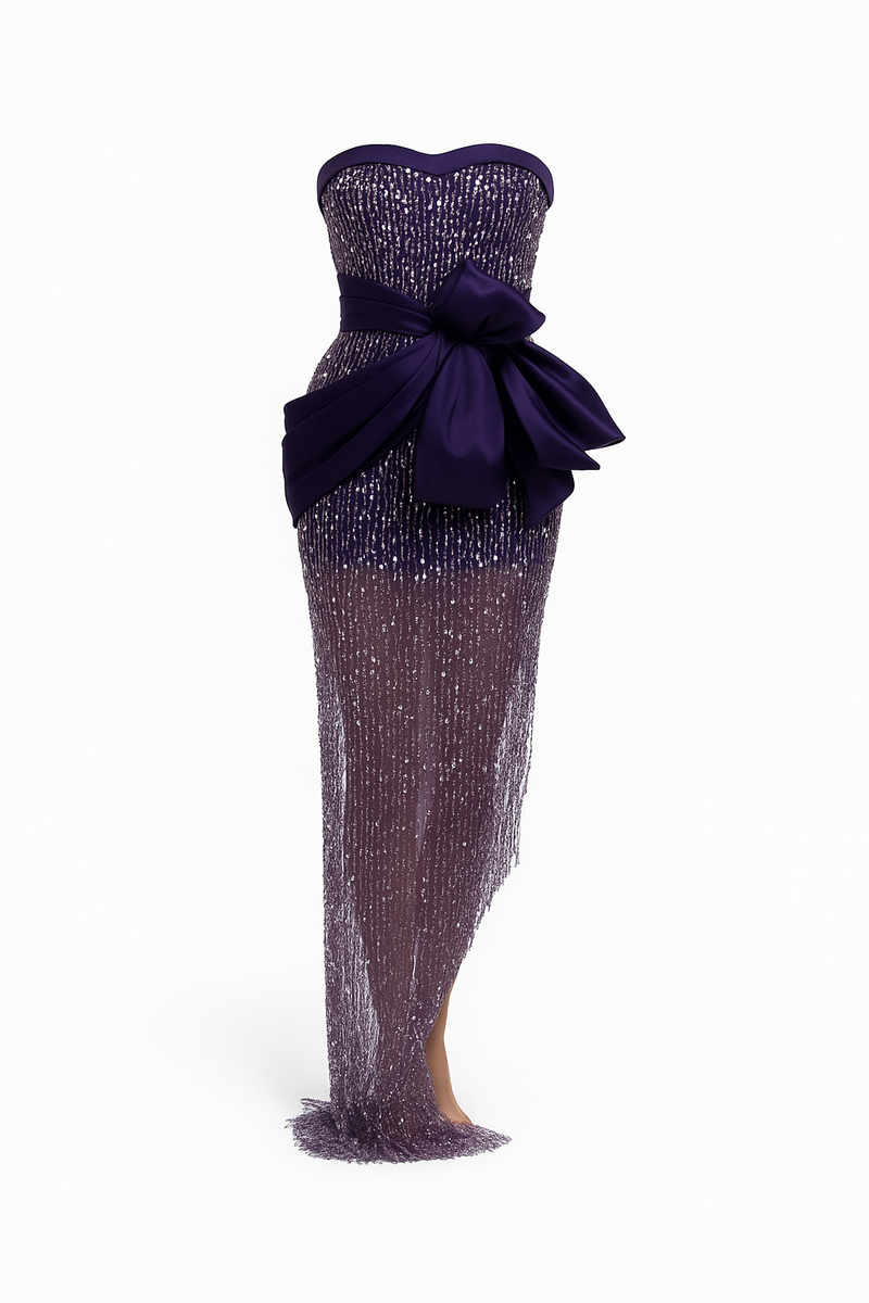 Violet Mermaid Dress