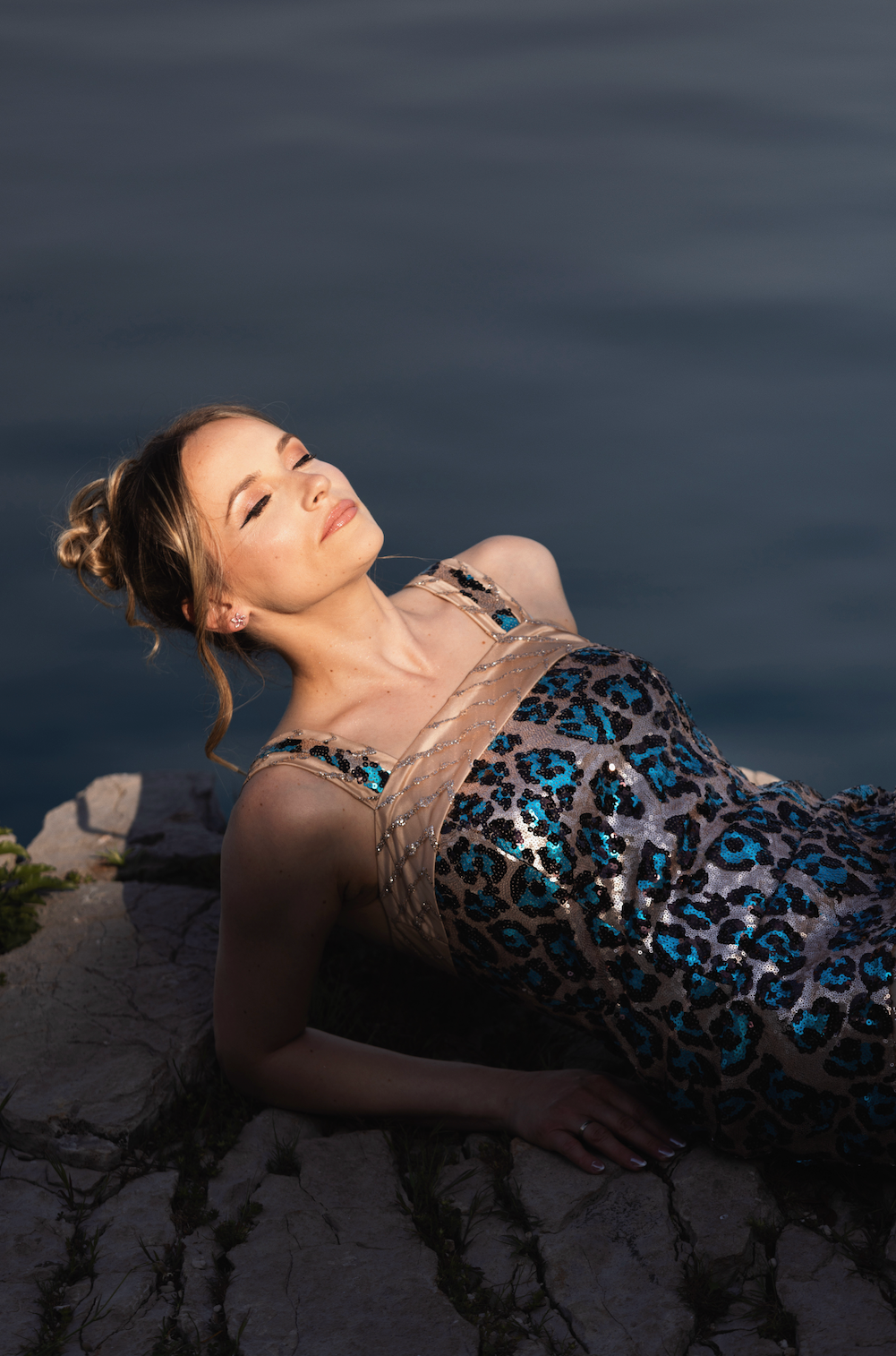 Mermaid Sequined Short Dress