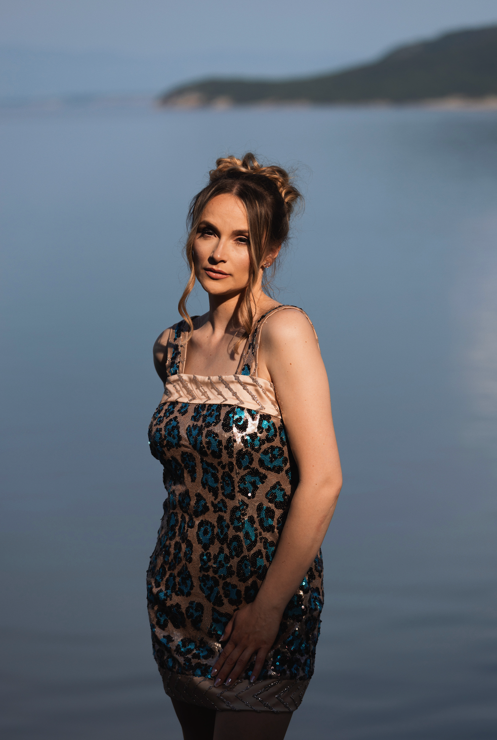 Mermaid Sequined Short Dress